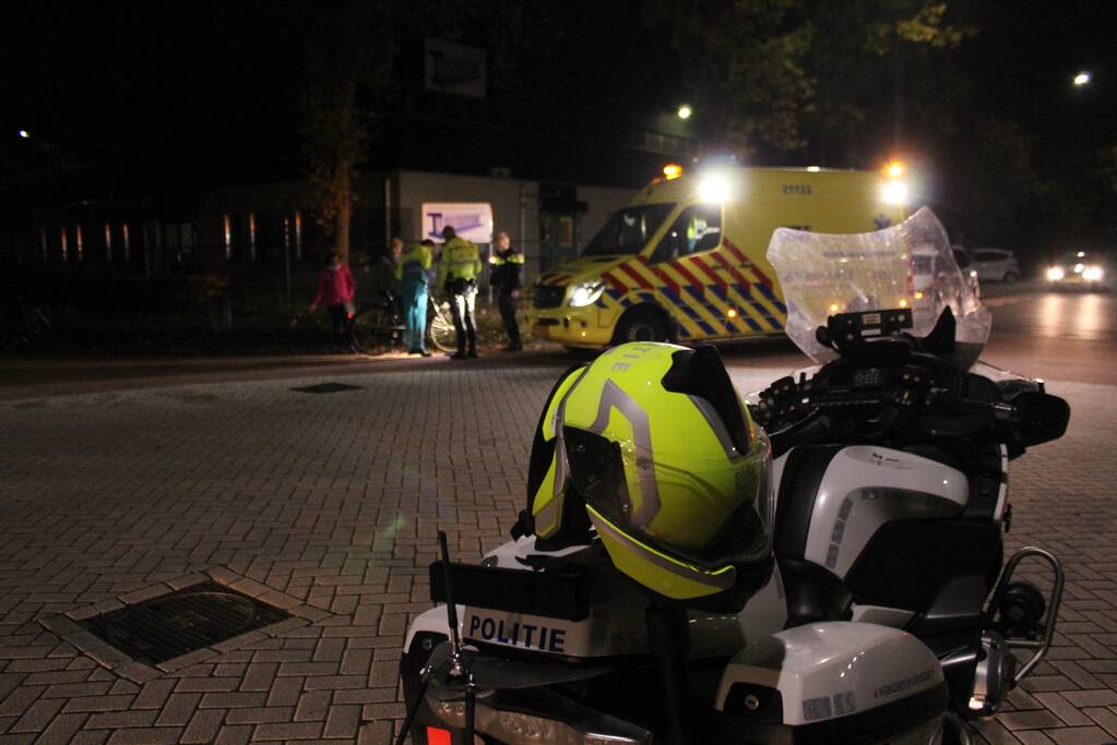 Fietser over het hoofd gezien bij aanrijding