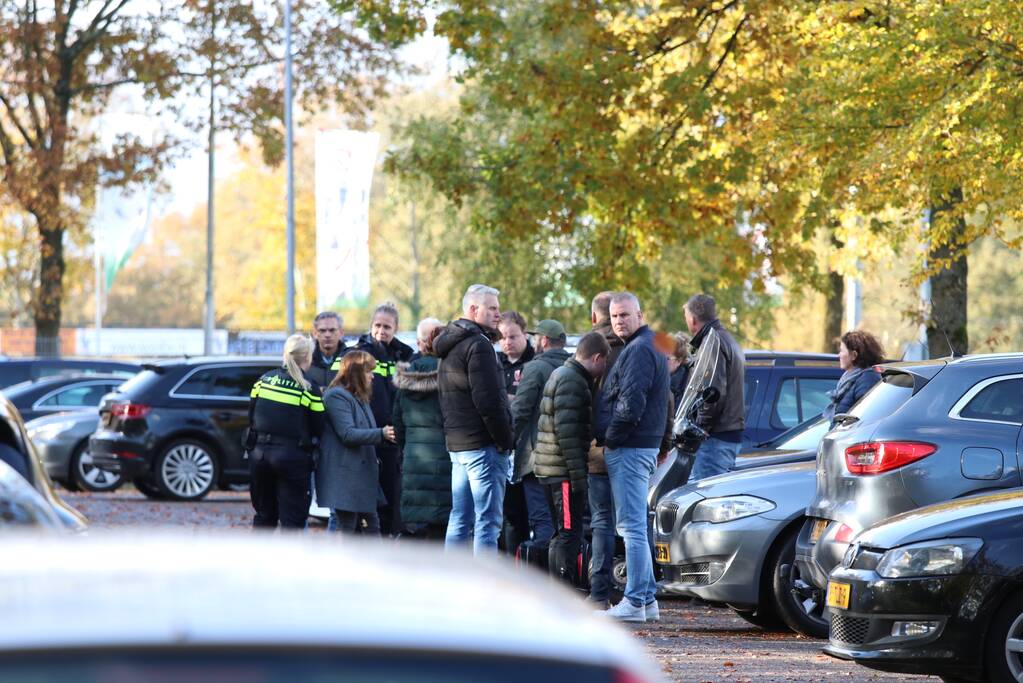 Scooterrijder aangereden op parkeerplaats