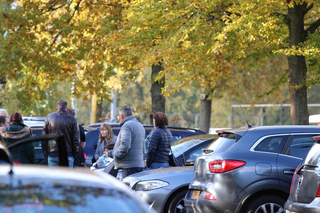 Scooterrijder aangereden op parkeerplaats