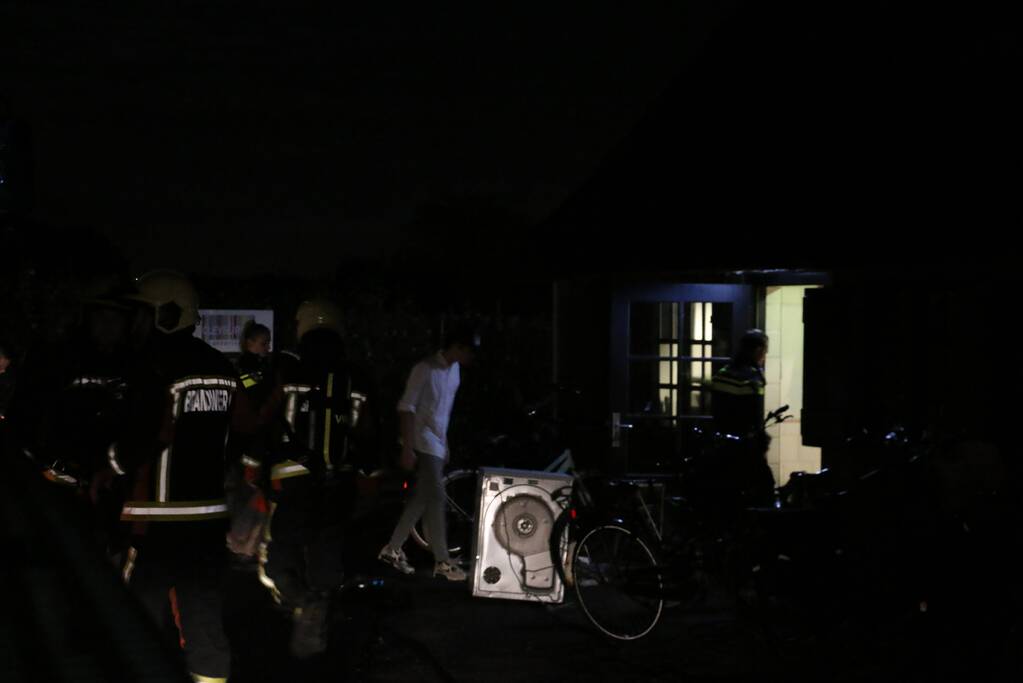 Droger in brand bij Proeflokaal Bregje