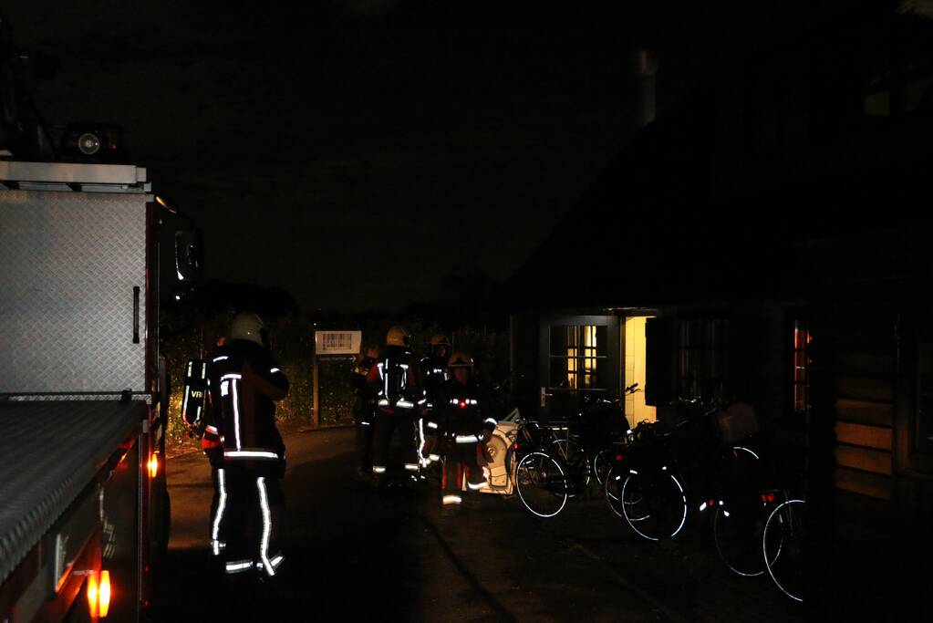 Droger in brand bij Proeflokaal Bregje