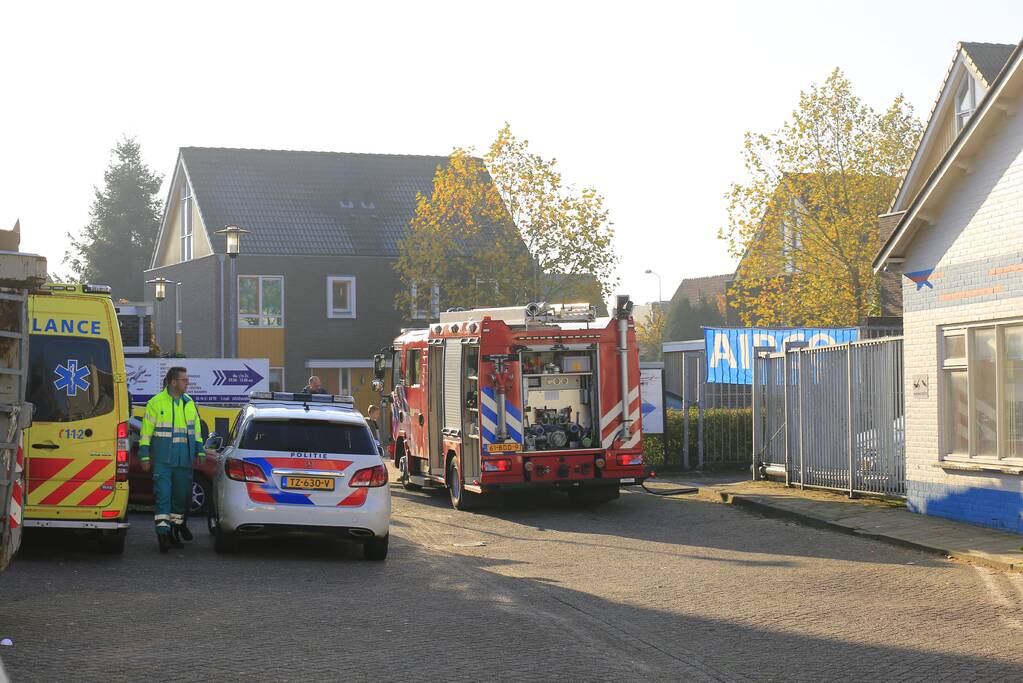 Brand in werkplaats garagebedrijf