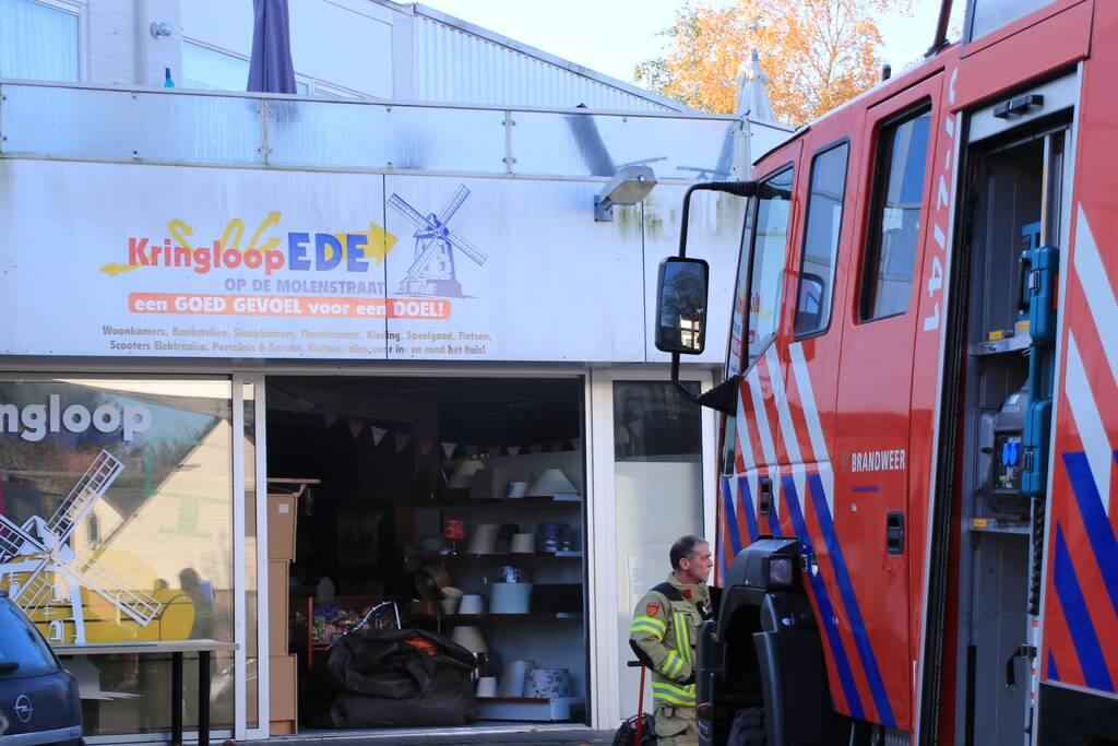 Brand in werkplaats garagebedrijf