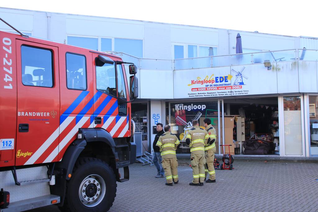 Brand in werkplaats garagebedrijf