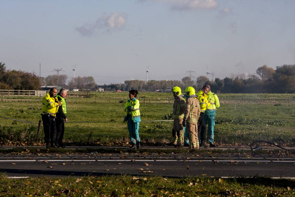 Automobilist komt om bij ernstig ongeval