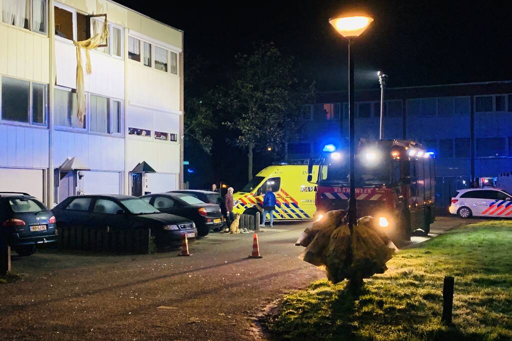 Explosie in woning na brand in kachel