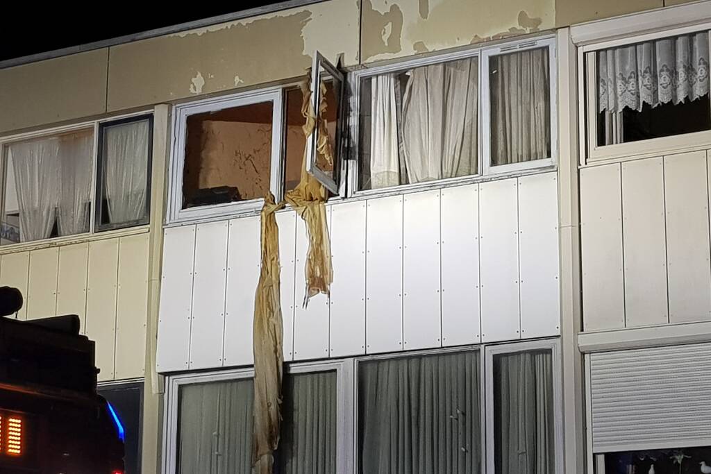 Explosie in woning na brand in kachel