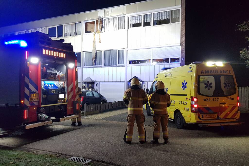 Explosie in woning na brand in kachel