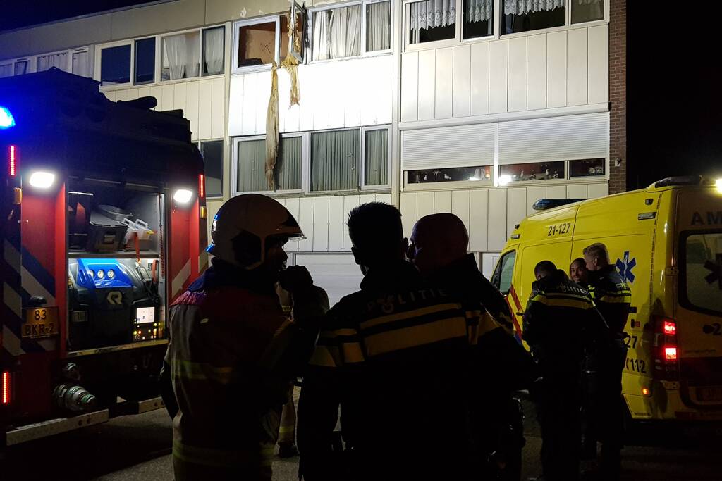 Explosie in woning na brand in kachel