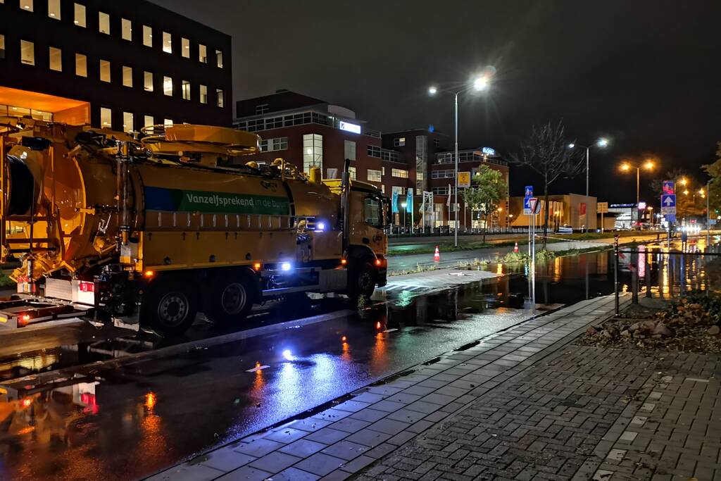 Grote overlast door gesprongen waterleiding