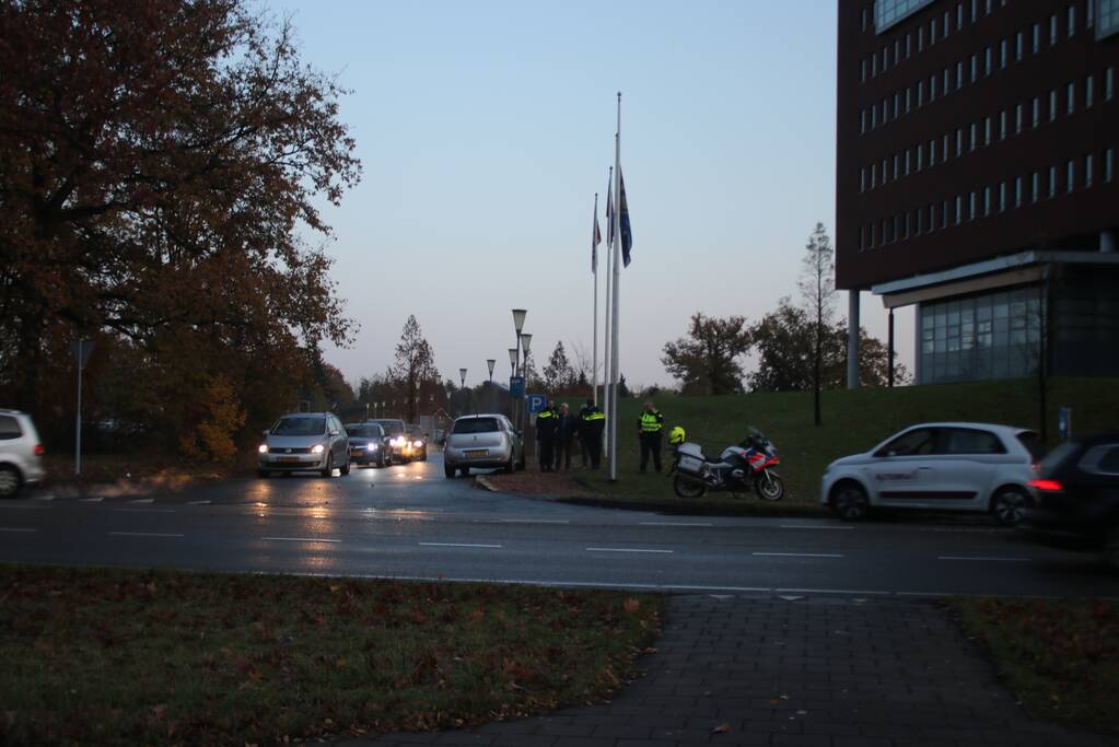 Persoon gewond bij aanrijding