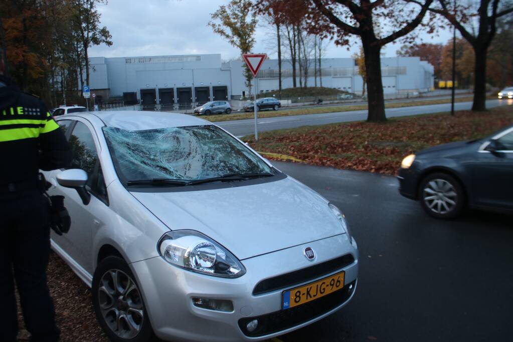 Persoon gewond bij aanrijding