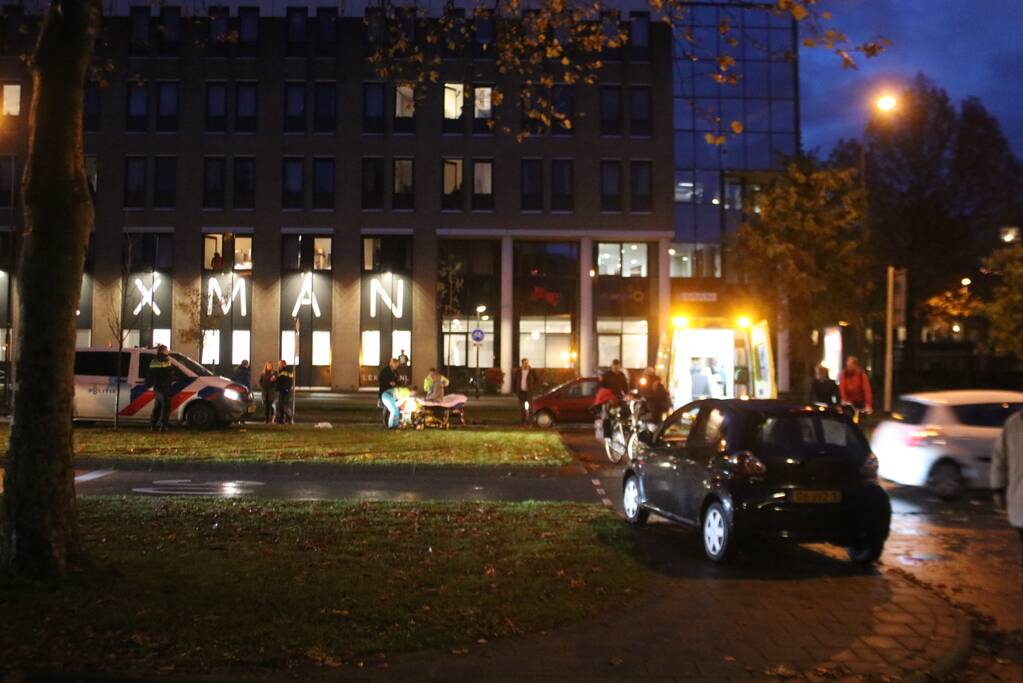 Fietser gewond na aanrijding