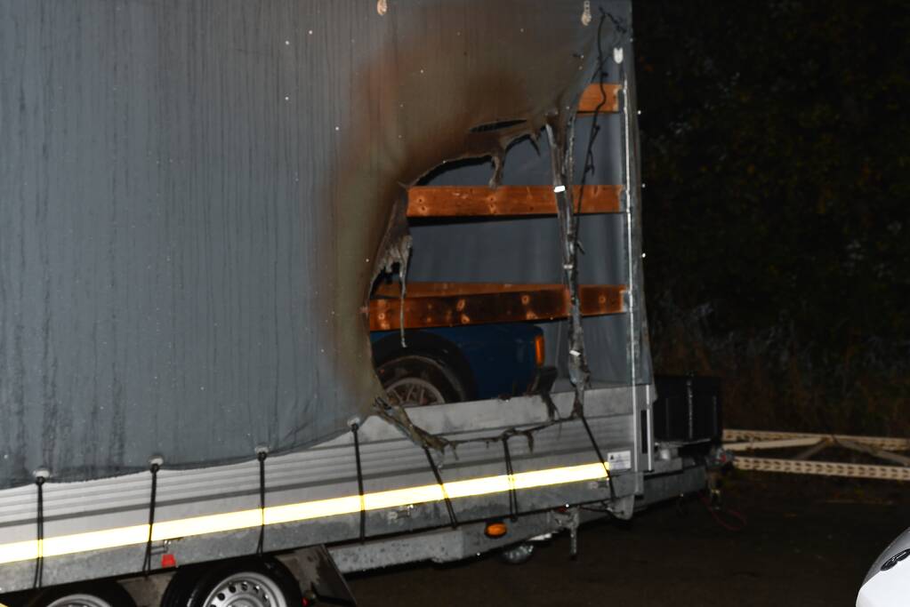 Brand in werkplaats snel onder controle