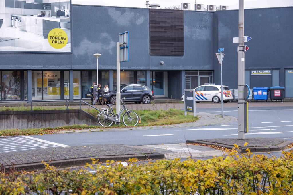 Overstekende fietsster aangereden