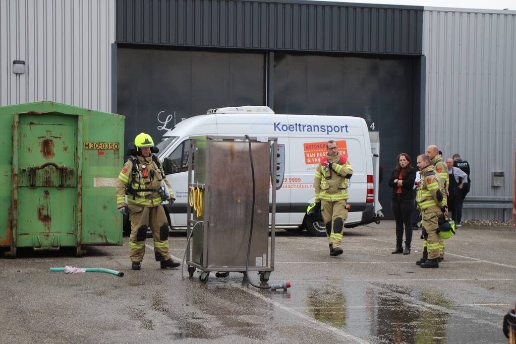 Oven congrescentrum De Loods vat vlam