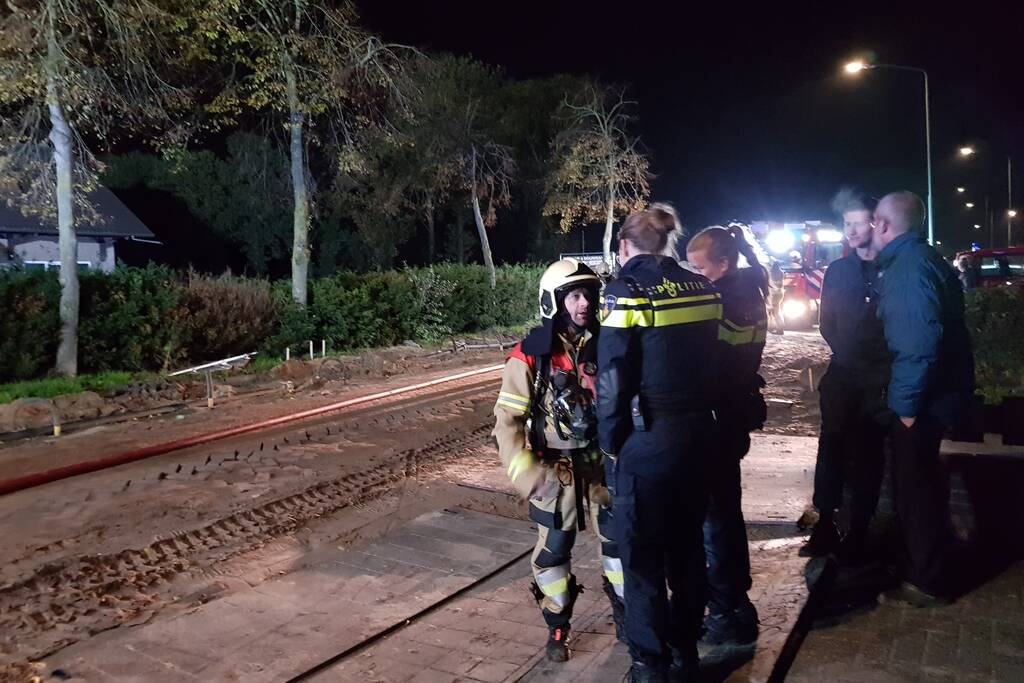 Schuur verwoest door brand