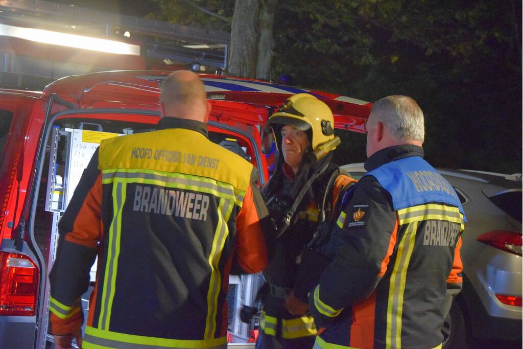 Acht appartementen ontruimt wegens brand