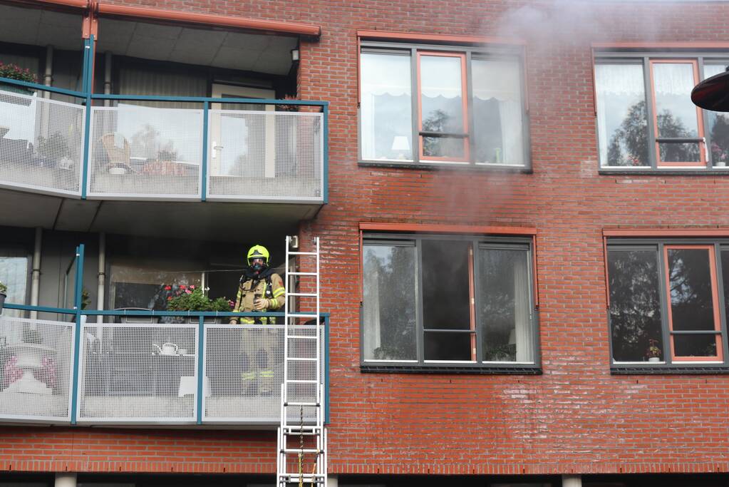Brand in woning van zorgcentrum