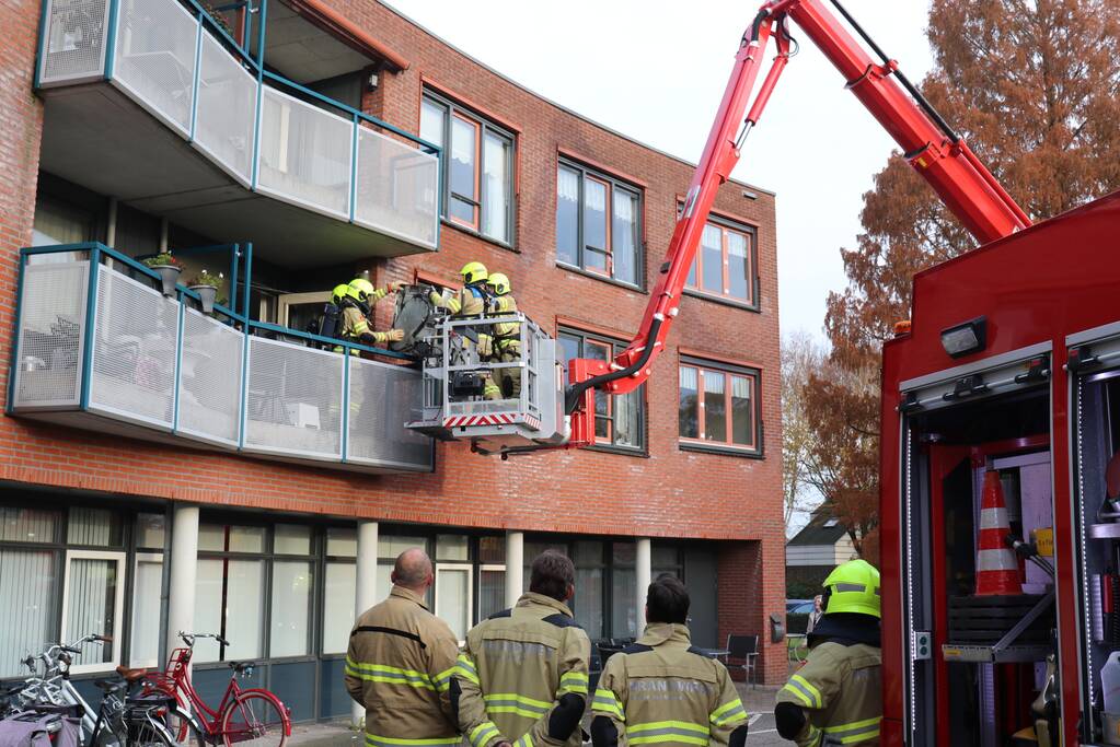 Brand in woning van zorgcentrum