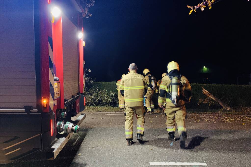 Auto ramt meerdere bomen en belandt in sloot