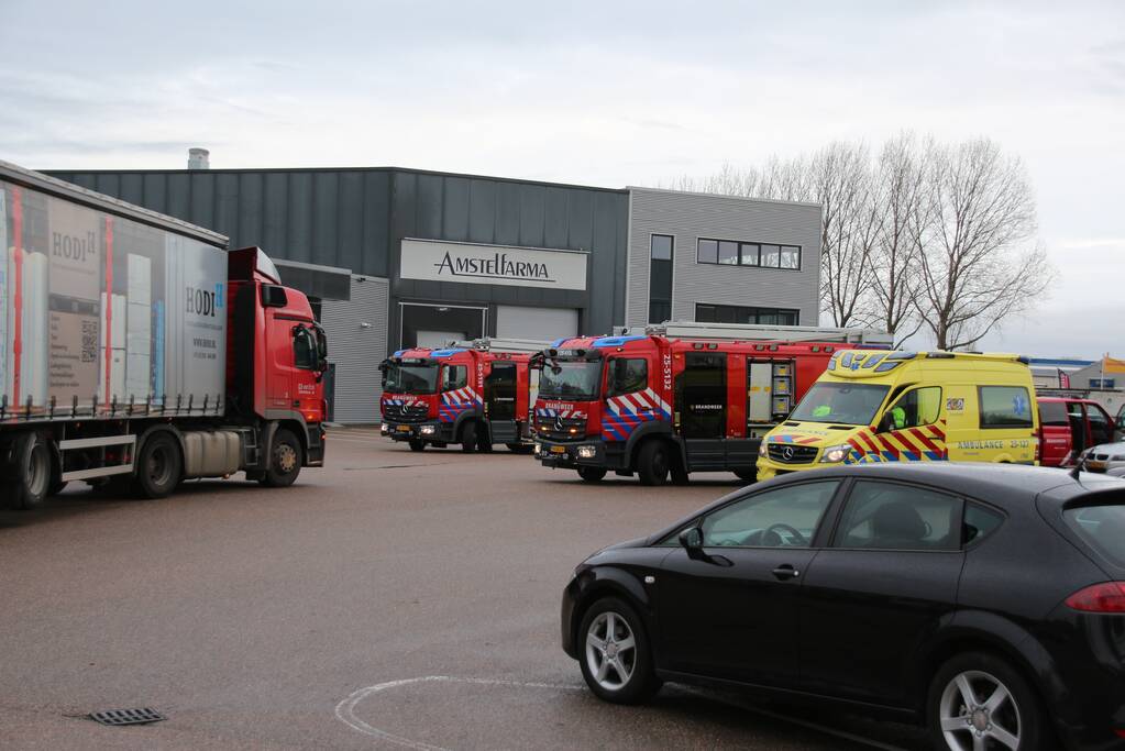 Persoon gewond bij explosie LelyPharma