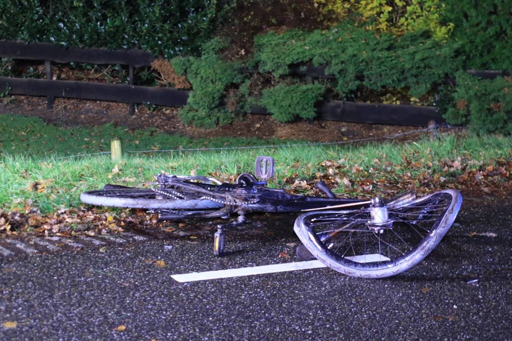 Fietser gewond na aanrijding met personenauto