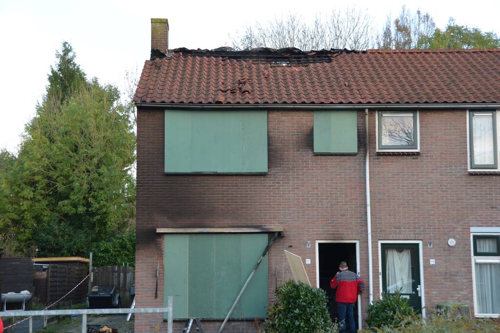 Vrouw (34) aangehouden voor woning in brand steken