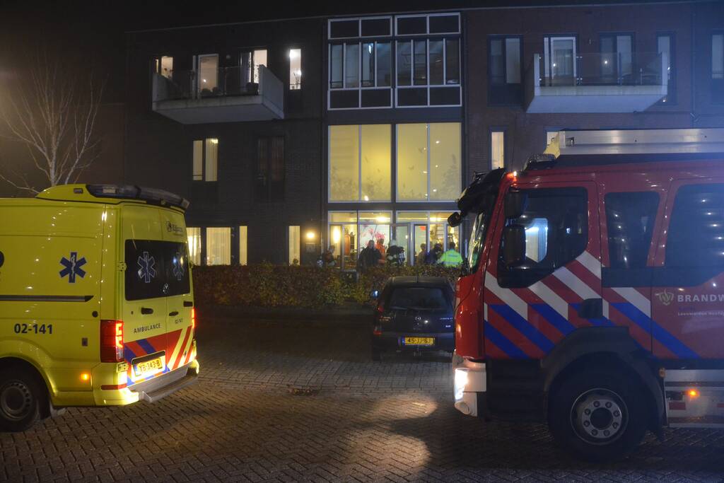 Brand in appartement begeleid wonen