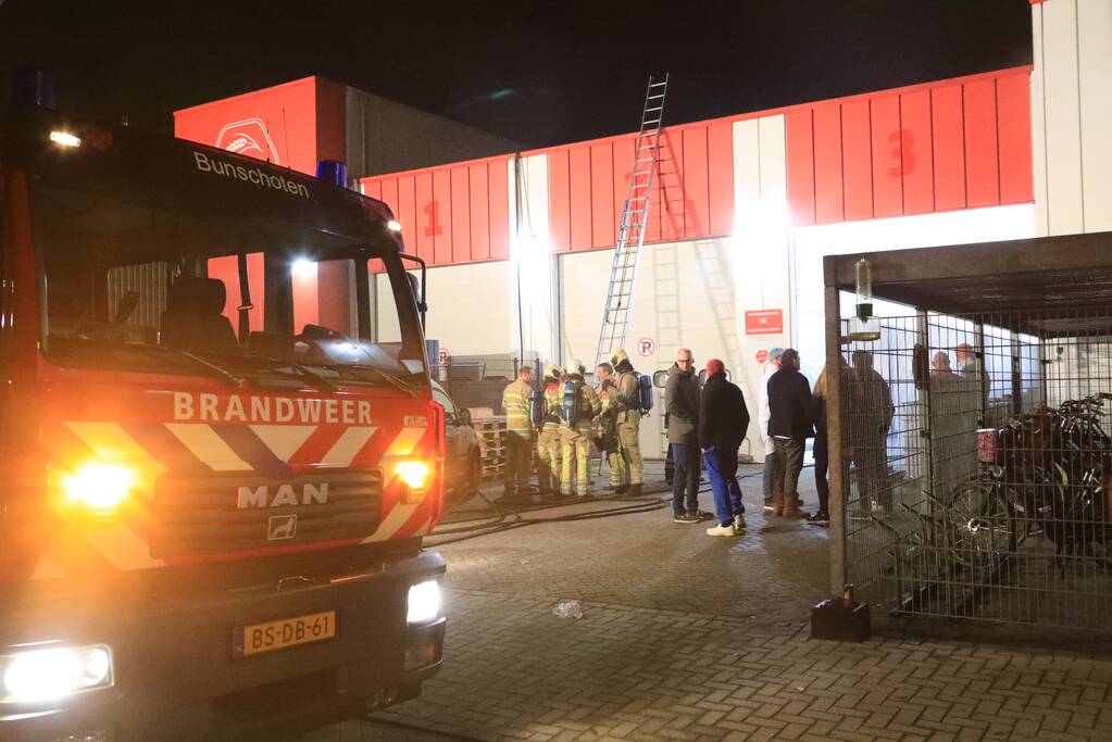 Brand bij De Graaf Bakeries