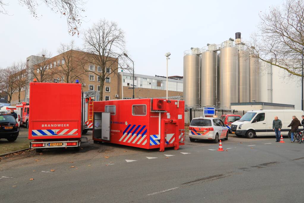 Ontruiming BN International na ongeval gevaarlijke stoffen