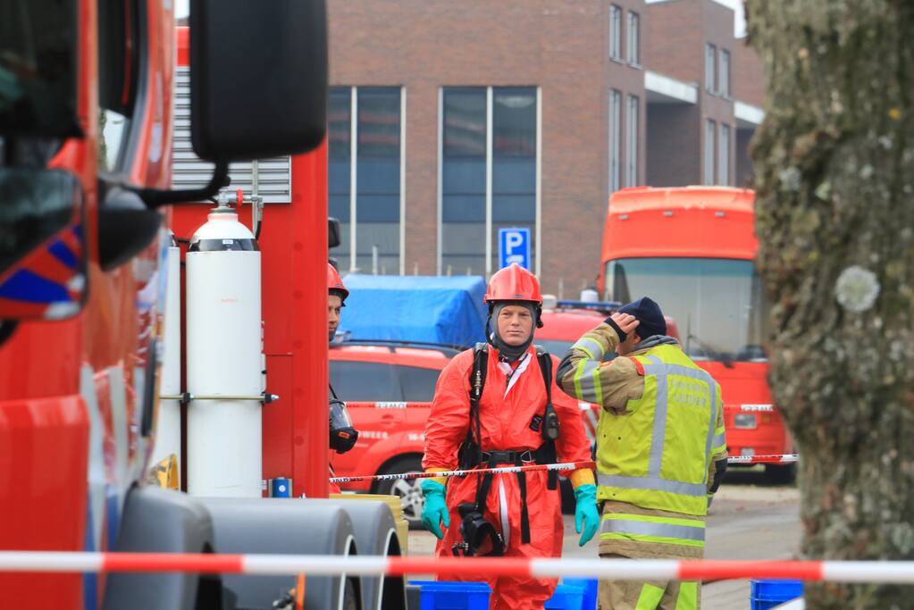 Ontruiming BN International na ongeval gevaarlijke stoffen