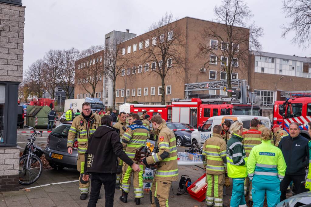 Ontruiming BN International na ongeval gevaarlijke stoffen
