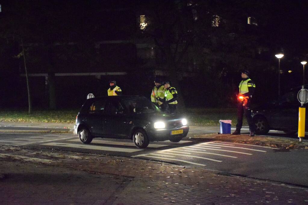 Politie houdt alcoholcontrole