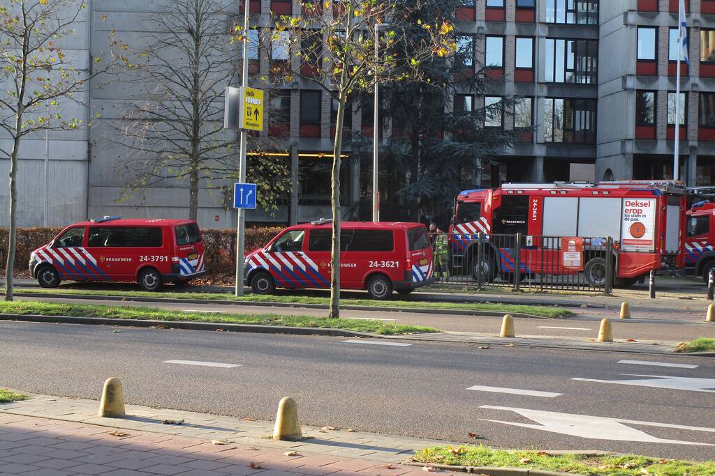 Verdacht pakketje bij kantoor Belastingdienst