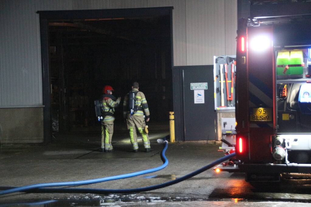 Brand in fabriek door afzuiginstallatie