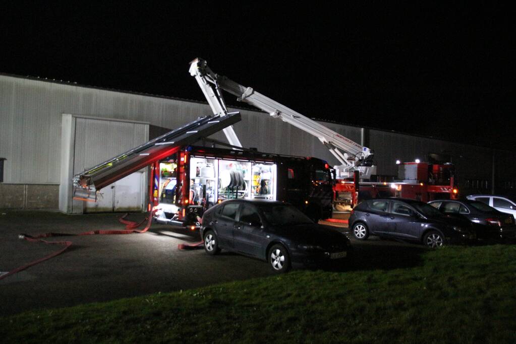 Brand in fabriek door afzuiginstallatie