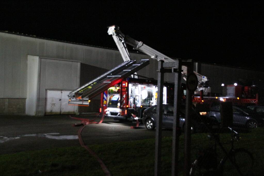 Brand in fabriek door afzuiginstallatie
