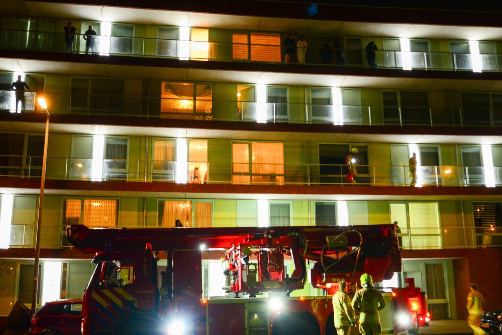 Brand in oven zorgt voor rookontwikkeling