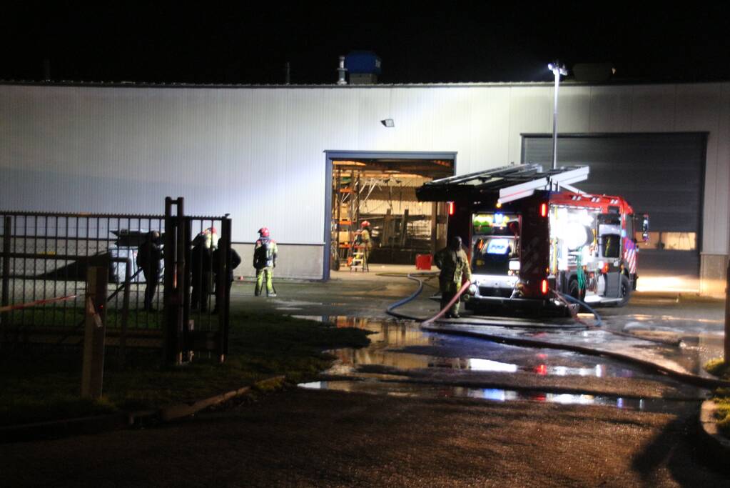 Opnieuw brand in fabriek