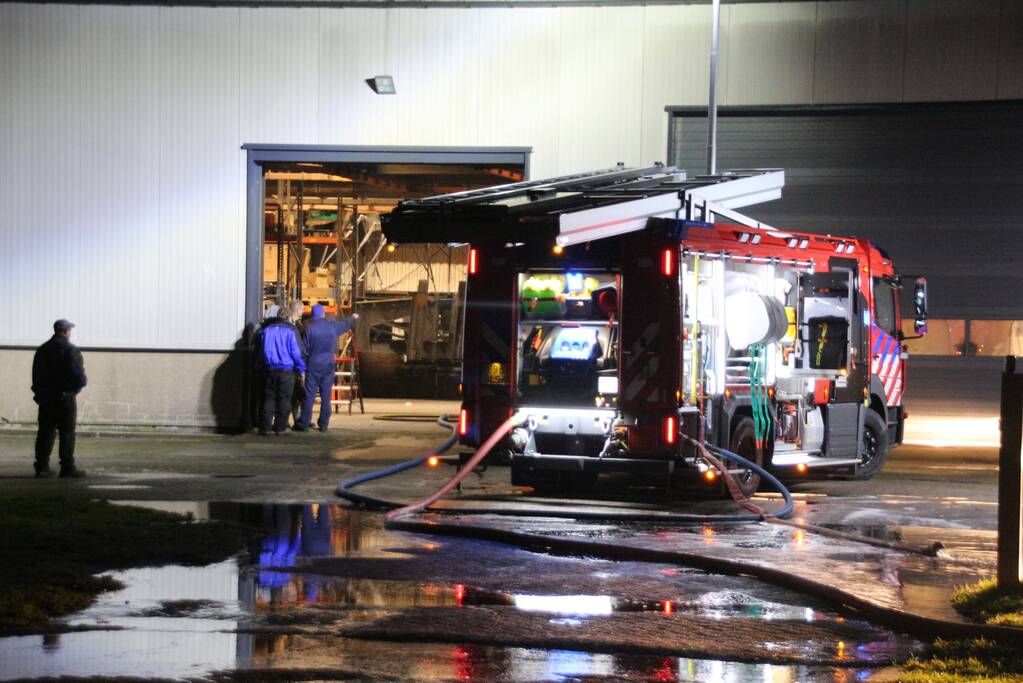 Opnieuw brand in fabriek