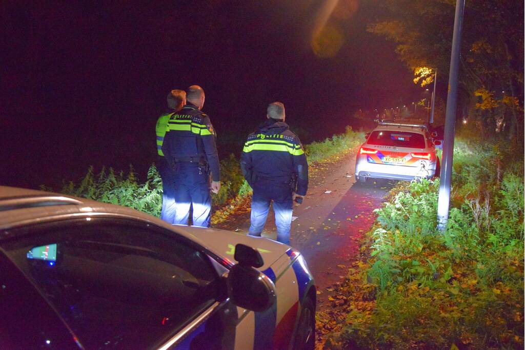 Achtervolging over A44 eindigt op fietspad