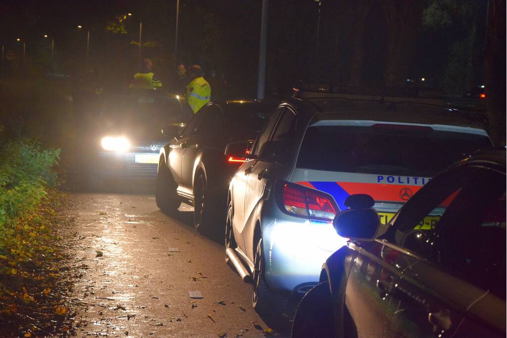 Achtervolging over A44 eindigt op fietspad