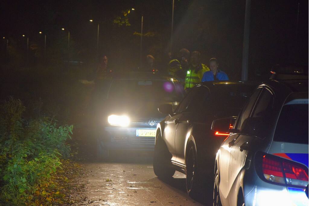 Achtervolging over A44 eindigt op fietspad