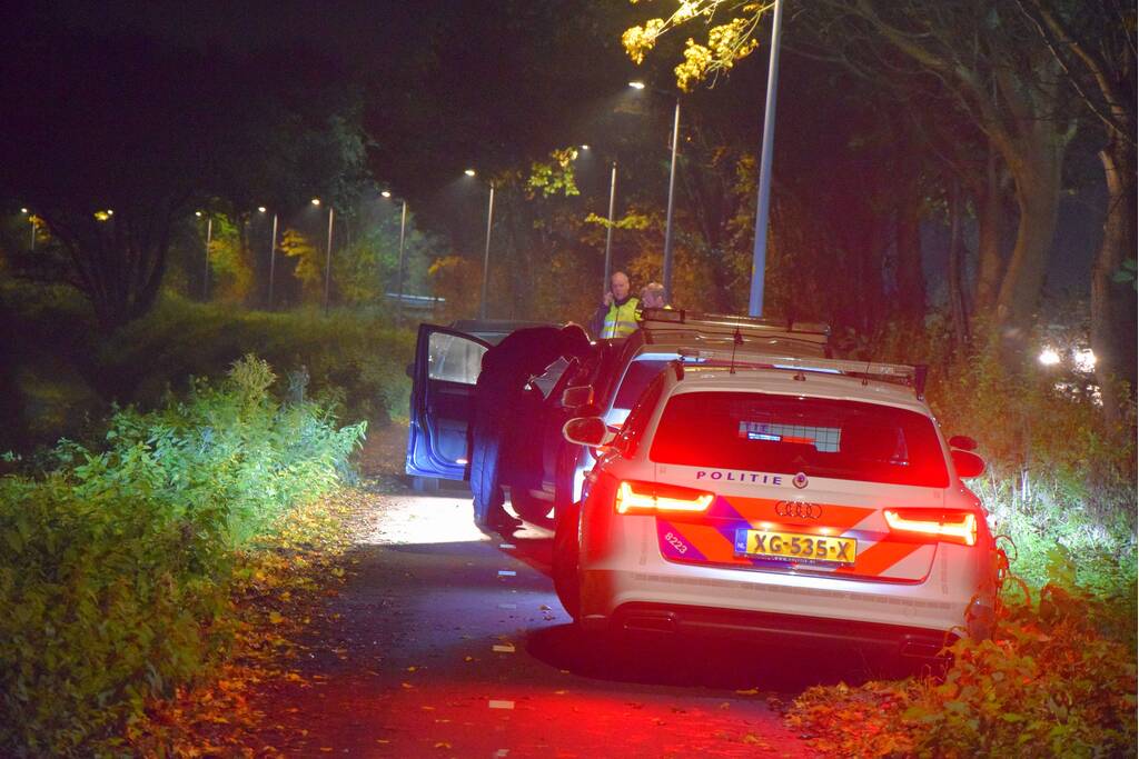 Achtervolging over A44 eindigt op fietspad