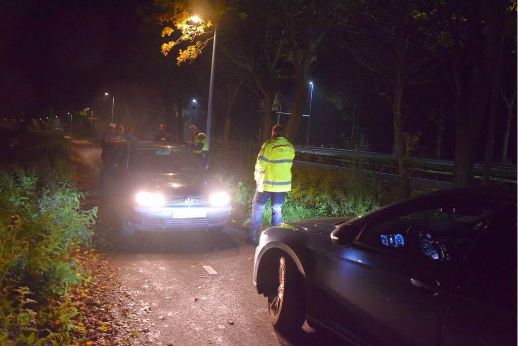 Achtervolging over A44 eindigt op fietspad