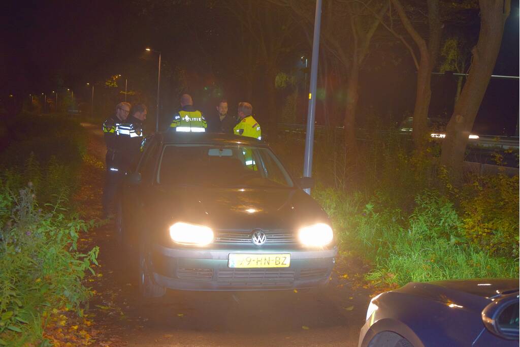 Achtervolging over A44 eindigt op fietspad