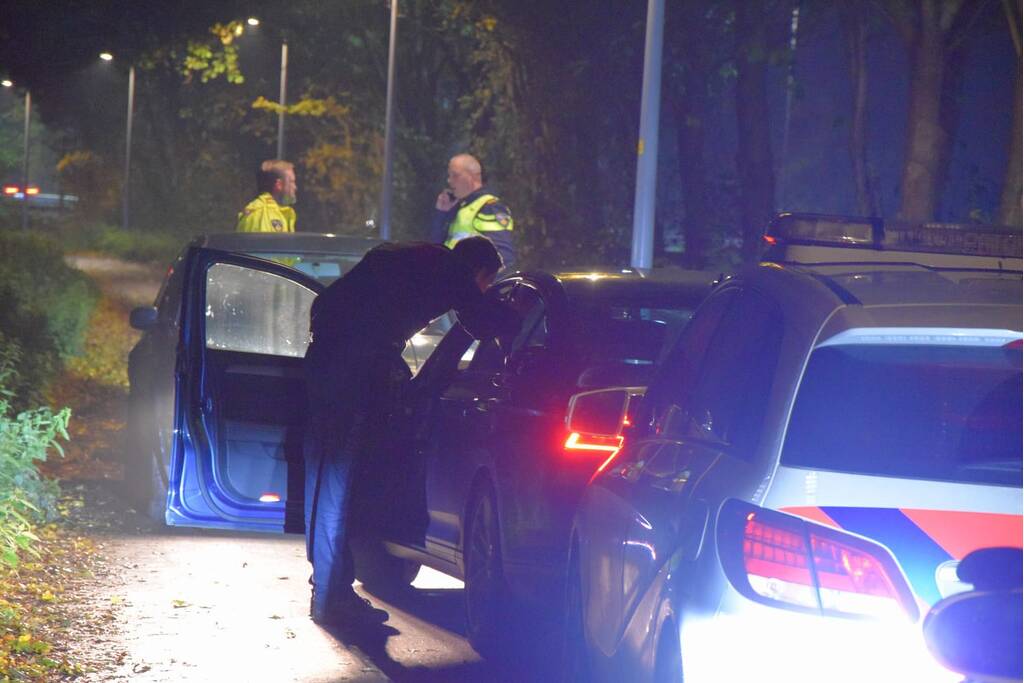 Achtervolging over A44 eindigt op fietspad