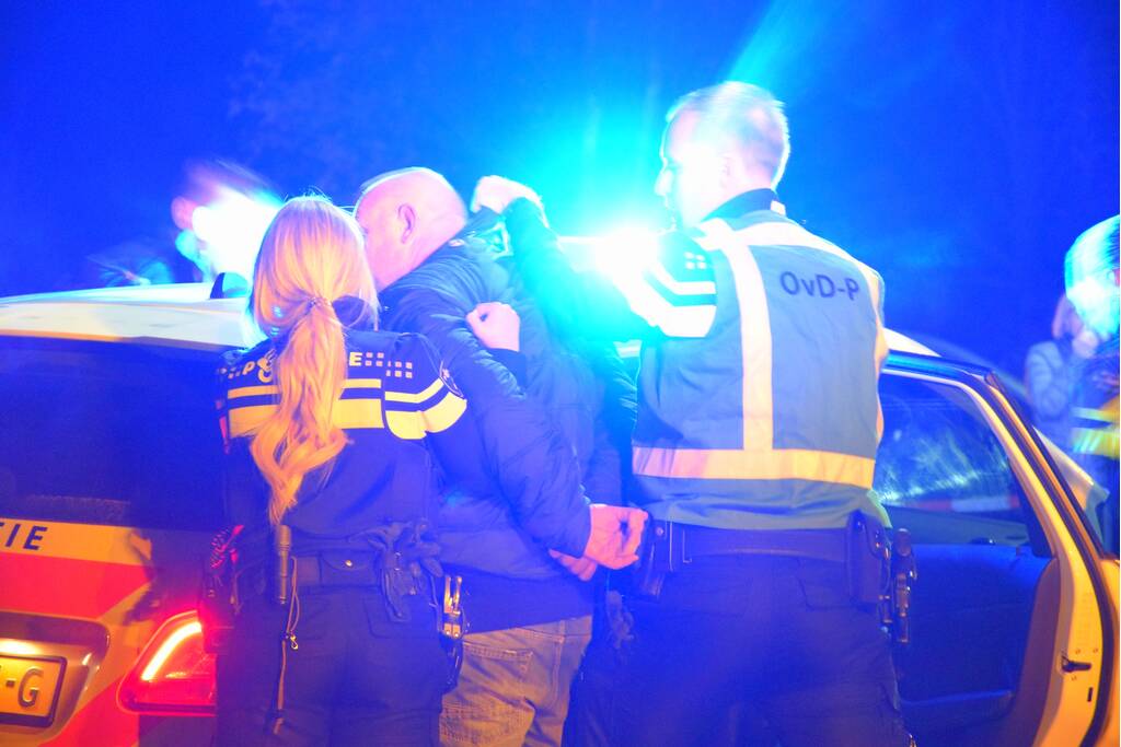 Persoon aangehouden bij grote brand in woning