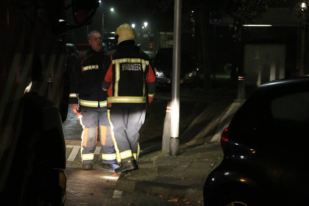 Vreemde lucht houdt hulpdiensten bezig
